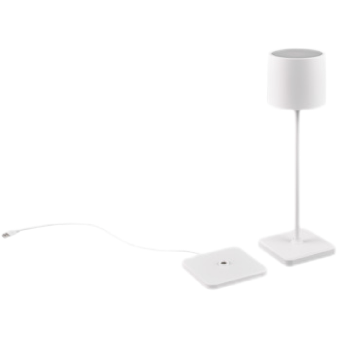 Reality Fernandez led stolní lampa bílá r54096131 RER54096131 Reality