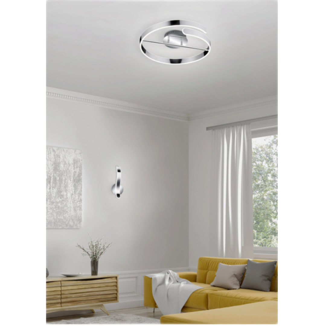 Reality Parma led stropní osvětlení chrom r67071106 RER67071106 Reality