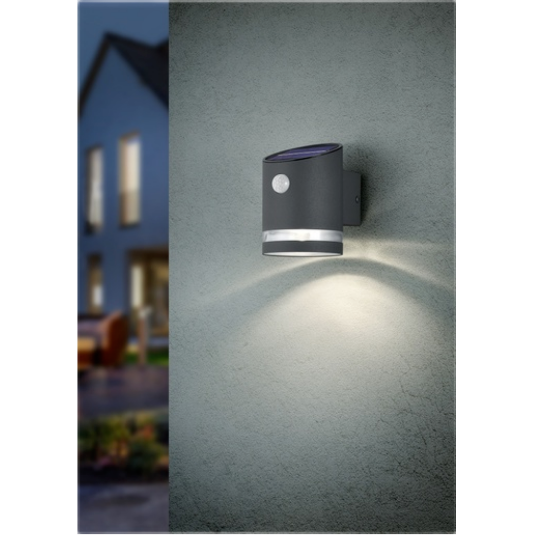 Reality Salta led nástěnná lampa antracit r22231142 RER22231142 Reality