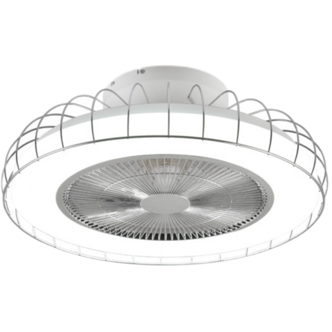Reality Sandfjord led ventilátor chrom r64122106 RER64122106 Reality
