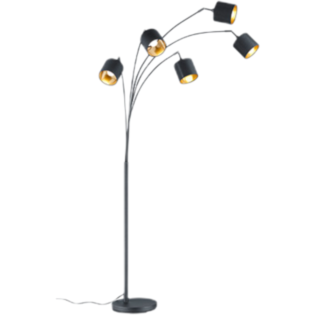 Reality Tommy stojací lampa černá r46330579 RER46330579 Reality