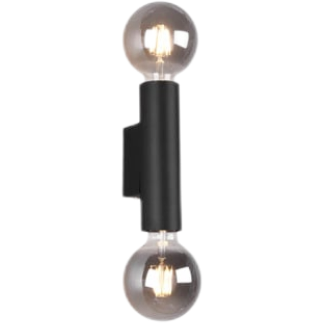 Reality Vannes nástěnná lampa černá r20182032 RER20182032 Reality