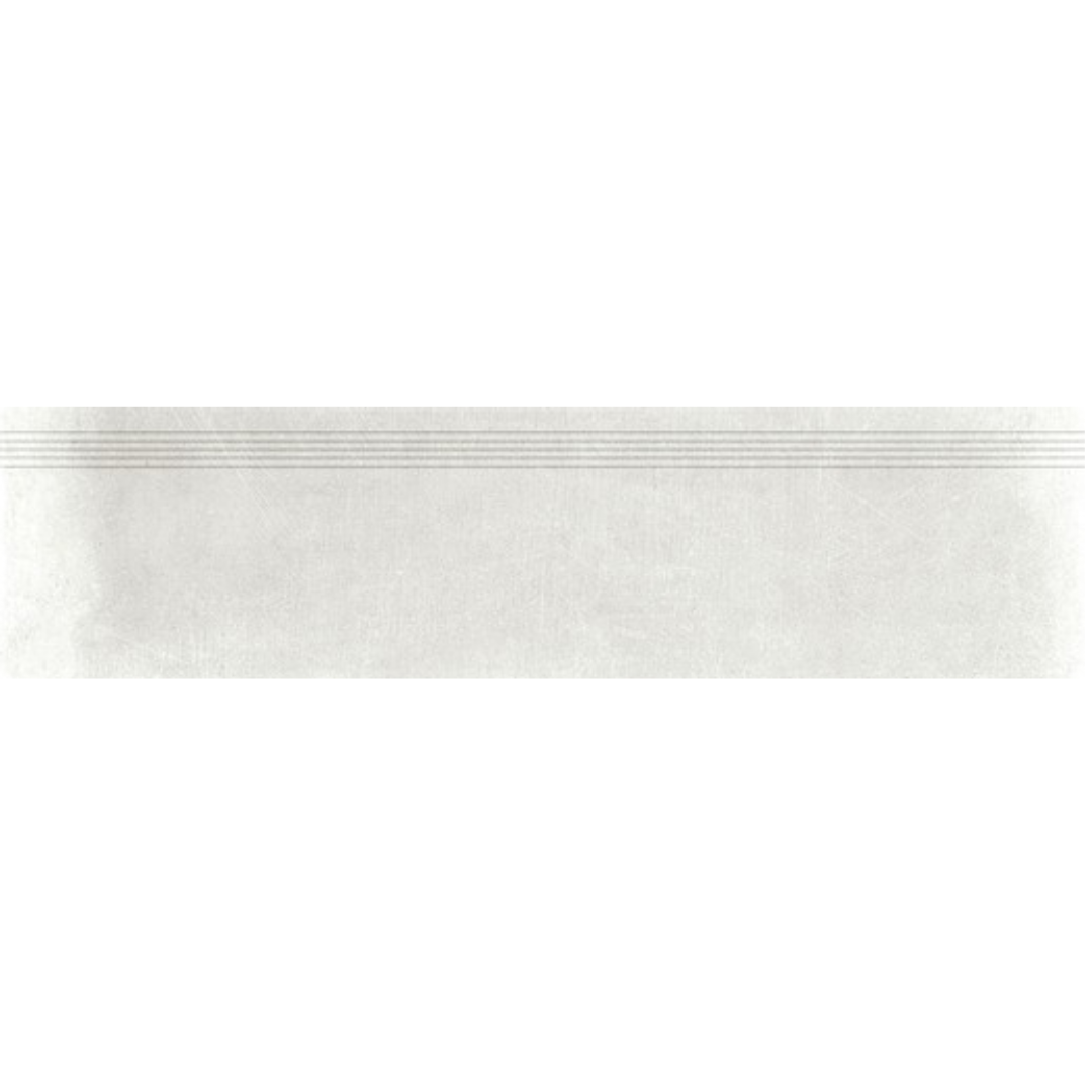 Schodovka Rako Rebel bílošedá 30x120 cm mat DCPVF740.1 Rako