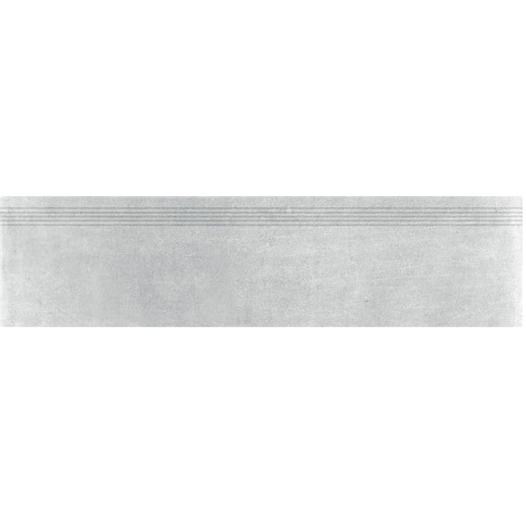 Schodovka Rako Rebel šedá 30x120 cm mat DCPVF741.1 Rako