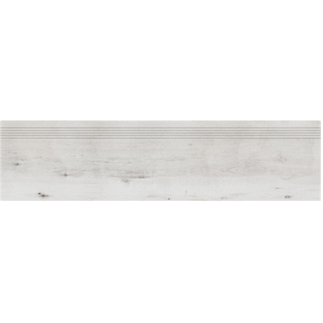 Schodovka Rako Saloon bílošedá 30x120 cm mat DCPVF745.1 Rako