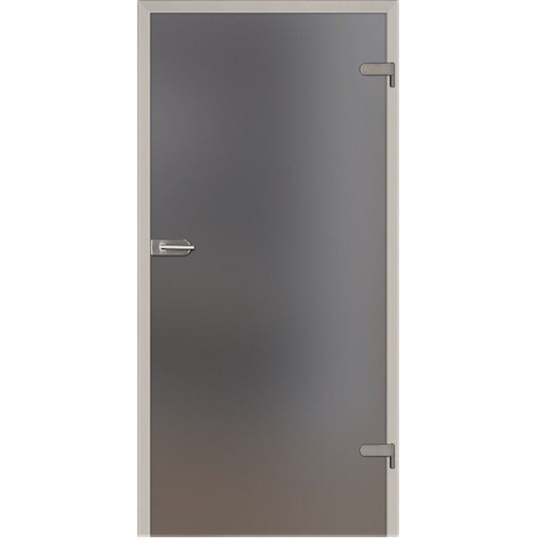 Skleněné dveře Naturel Glasa pravé 90 cm grafit GLASA1G90P Naturel