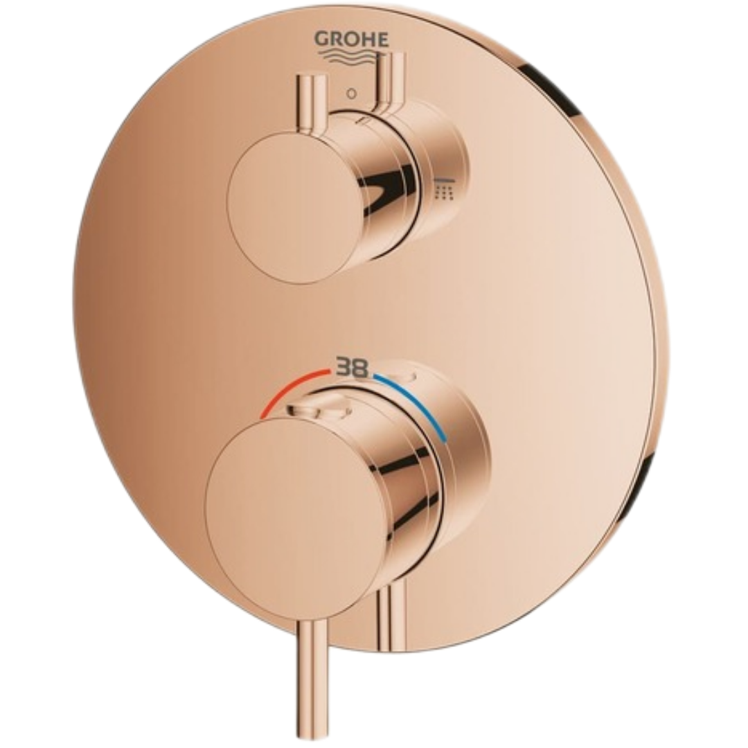 Sprchová a vanová baterie GROHE Atrio bez podomítkového tělesa Warm Sunset 24135DA3 Grohe