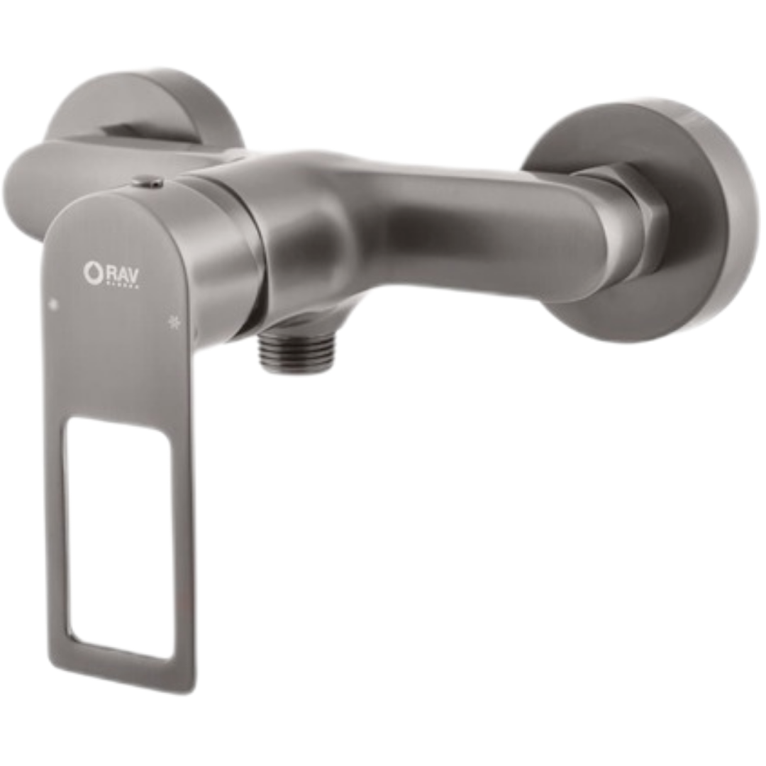 Sprchová baterie RAV SLEZÁK NIL bez sprchového setu 150 mm metal grey NL281.5MG RAV SLEZÁK