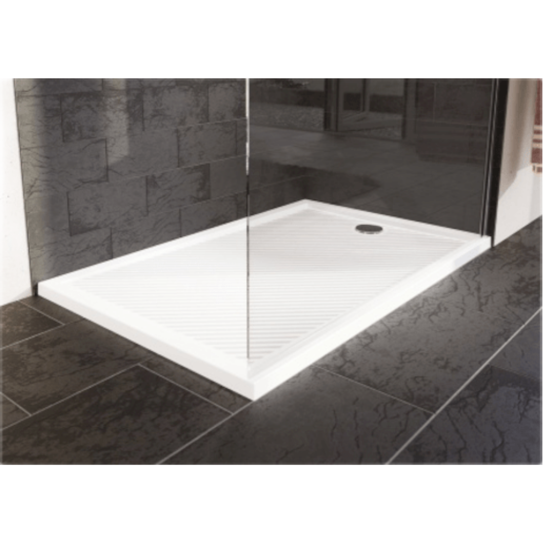 Sprchová vanička obdélníková Hüppe PURANO 140x90 cm litý mramor bílá 202159.055 Hüppe
