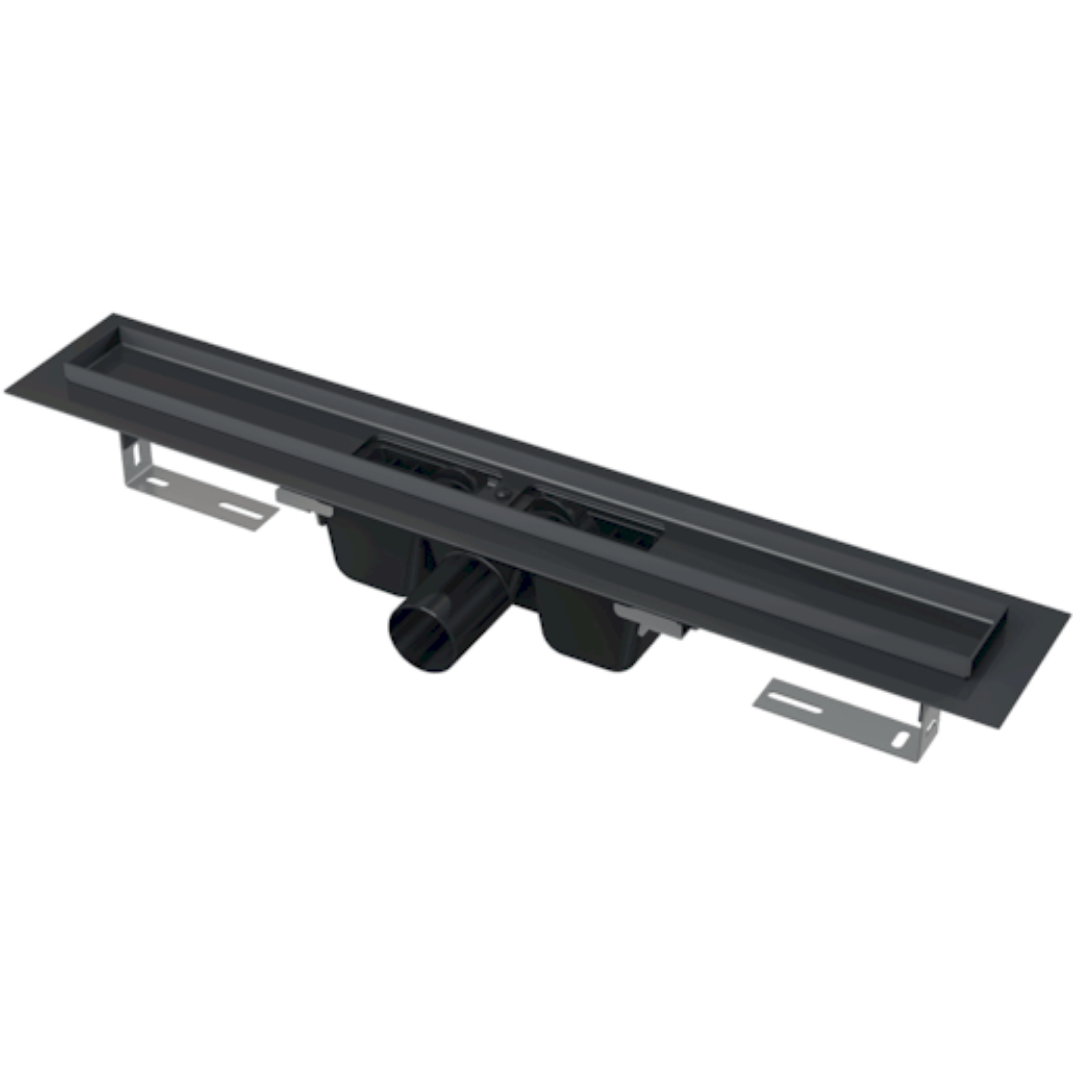 Sprchový žlab Alca 30 cm nerez černá mat APZ1BLACK-300 Alca