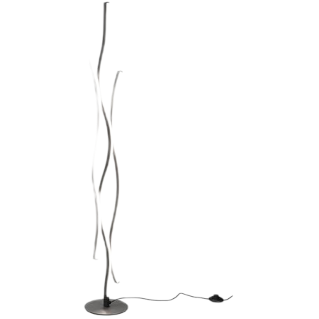 Trio Blaze led stojací lampa hliník 441210305 TR441210305 Trio