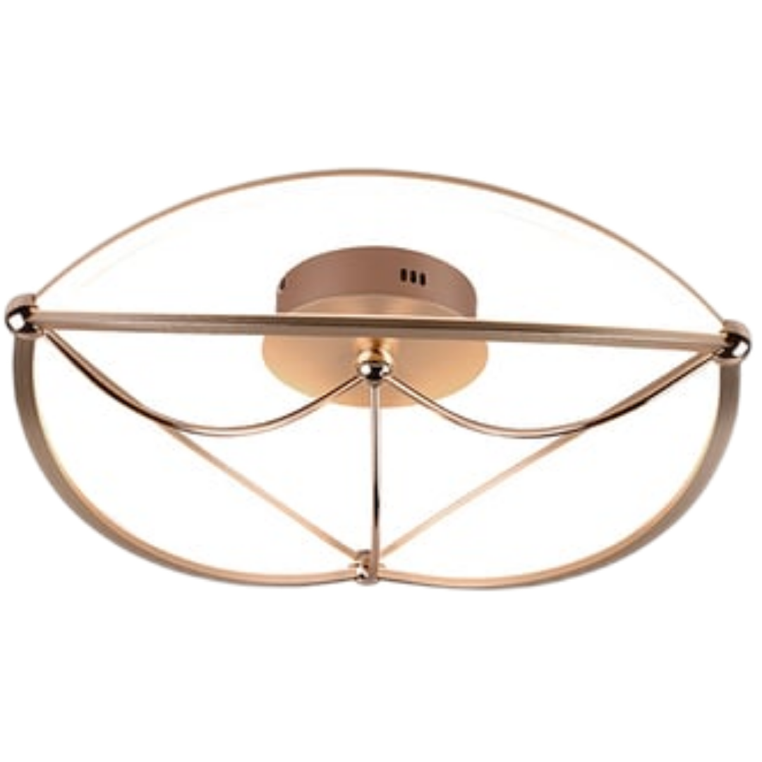Trio Charivari led stropní osvětlení mosaz 621290108 TR621290108 Trio
