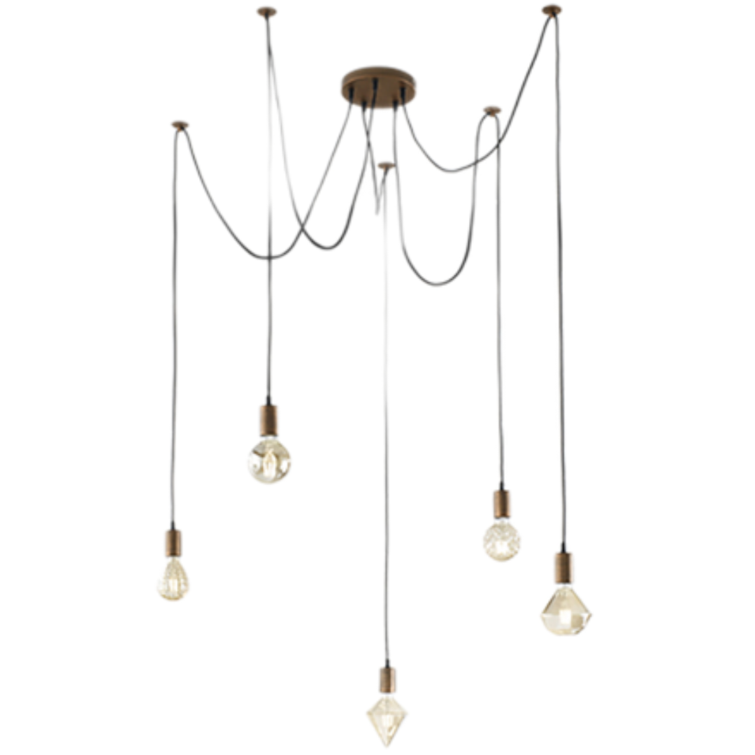 Trio Cord závěsné osvětlení měď 310100562 TR310100562 Trio
