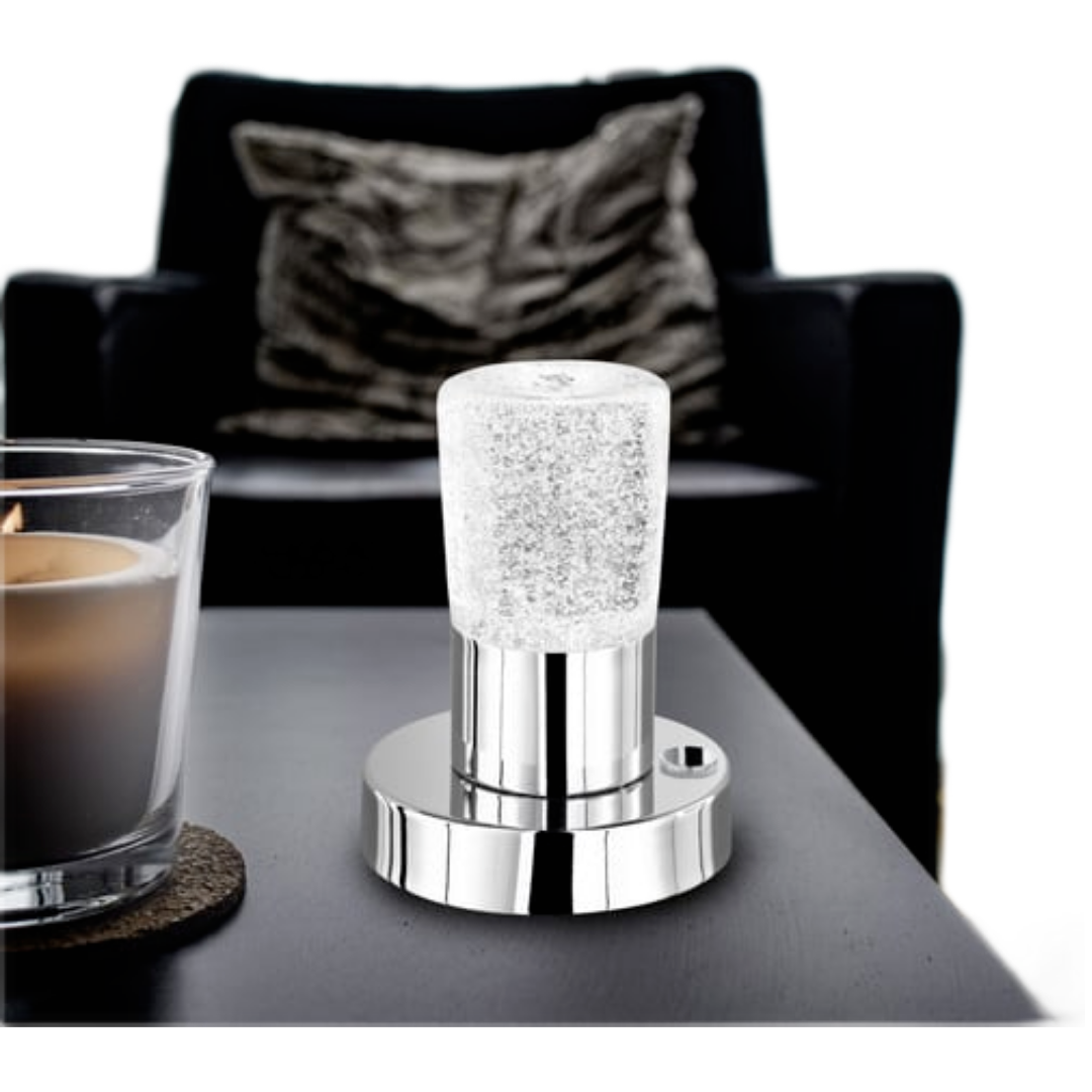 Trio Cristo led stolní lampa chrom 529690100 TR529690100 Trio