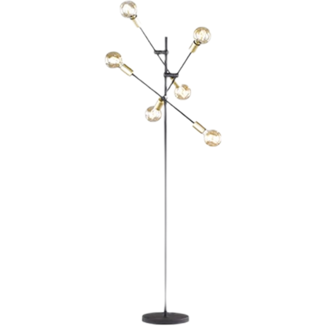 Trio Cross stojací lampa černá 406700632 TR406700632 Trio