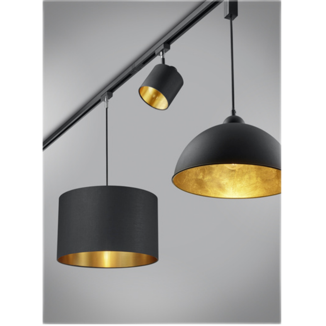 Trio Duoline závěsné osvětlení černá 73120102 TR73120102 Trio