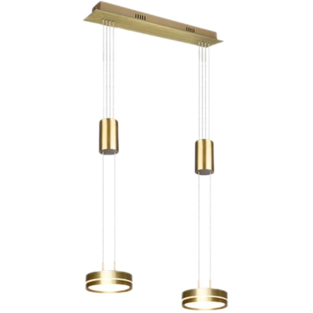 Trio Franklin led závěsné osvětlení mosaz 326510208 TR326510208 Trio