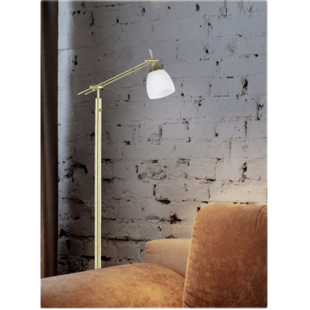 Trio Icaro stojací lampa mosaz 4035011-08 TR4035011-08 Trio