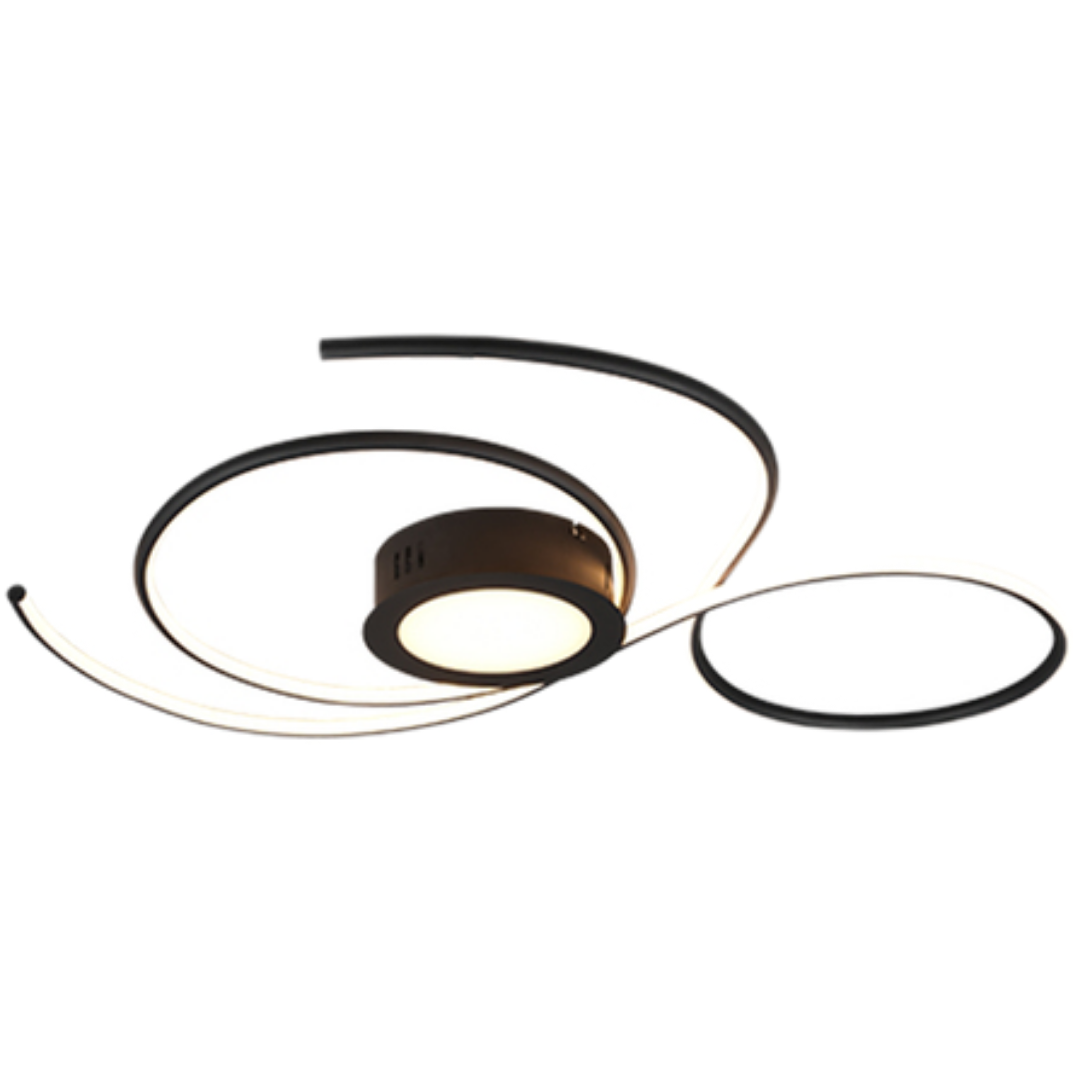 Trio Jive led stropní osvětlení černá 623419232 TR623419232 Trio
