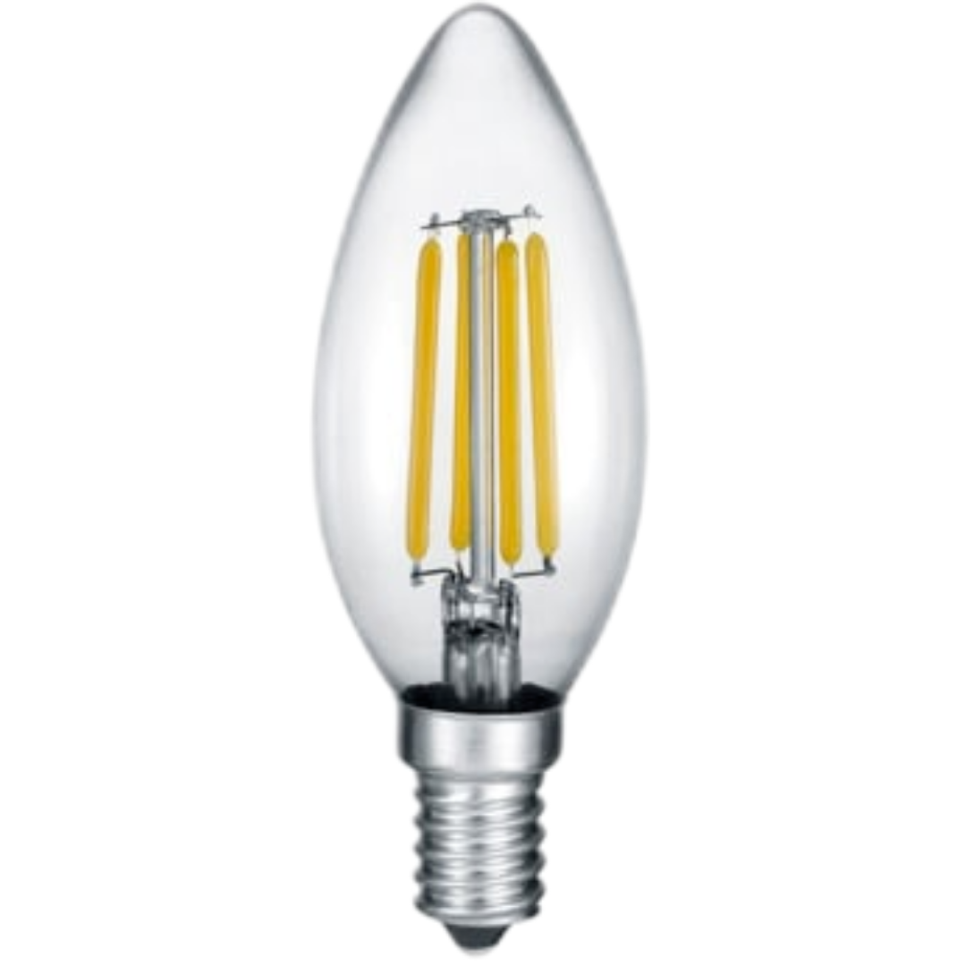 Trio Kerze led žárovka transparent 989-400 TR989-400 Trio
