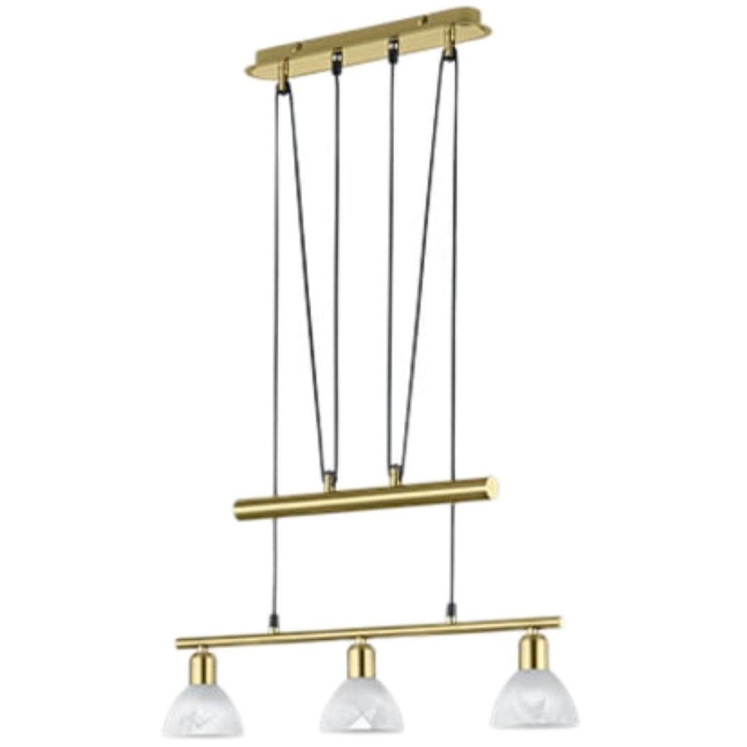 Trio Levisto led závěsné osvětlení mosaz 371010308 TR371010308 Trio