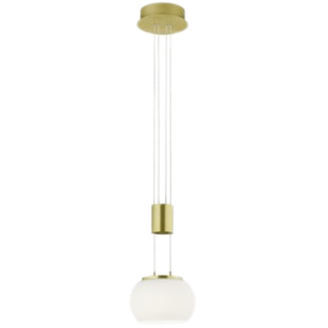 Trio Madison led závěsné osvětlení mosaz 342010108 TR342010108 Trio