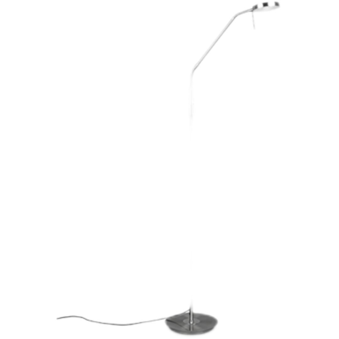 Trio Monza led stojací lampa nikl 423310107 TR423310107 Trio