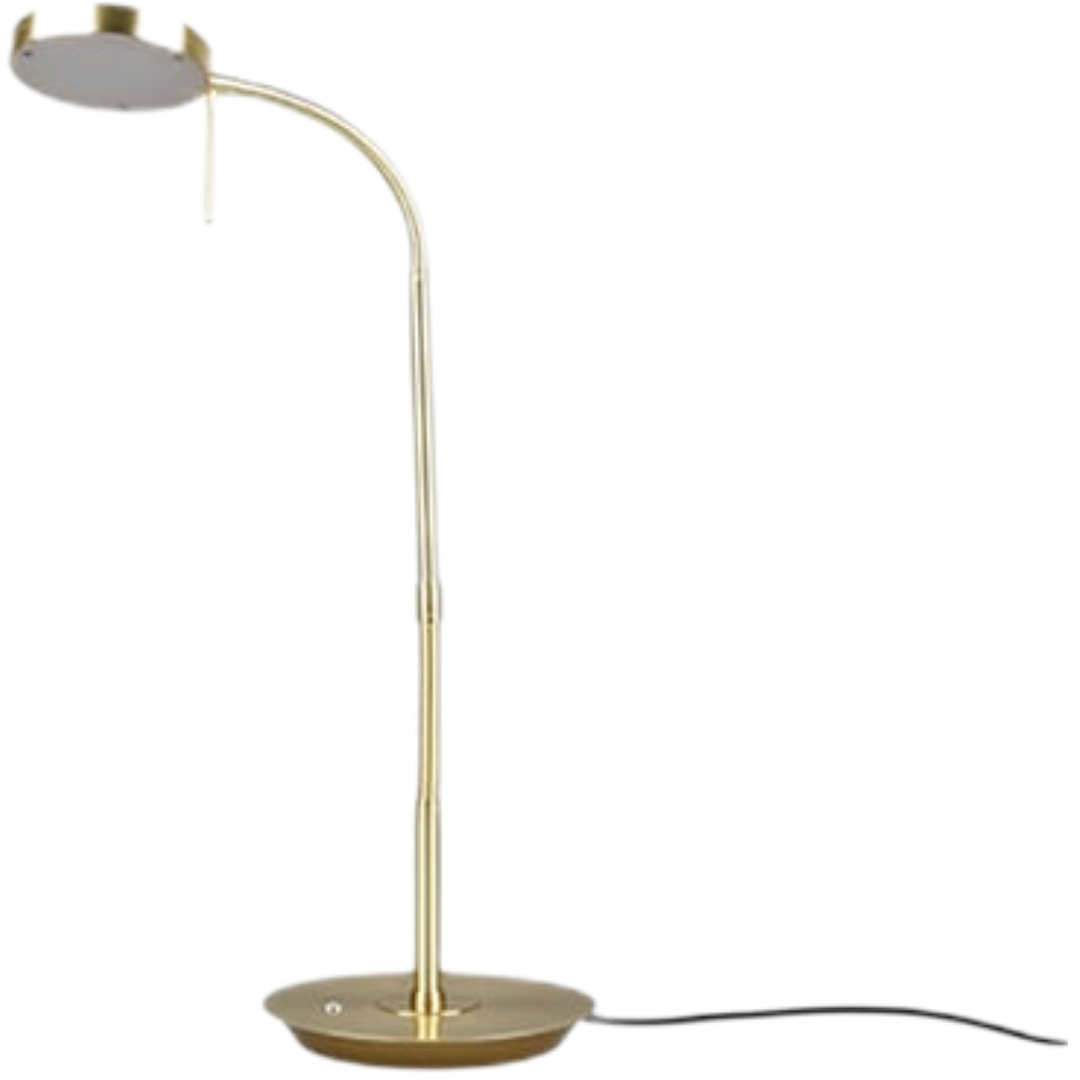 Trio Monza led stolní lampa mosaz 523310108 TR523310108 Trio