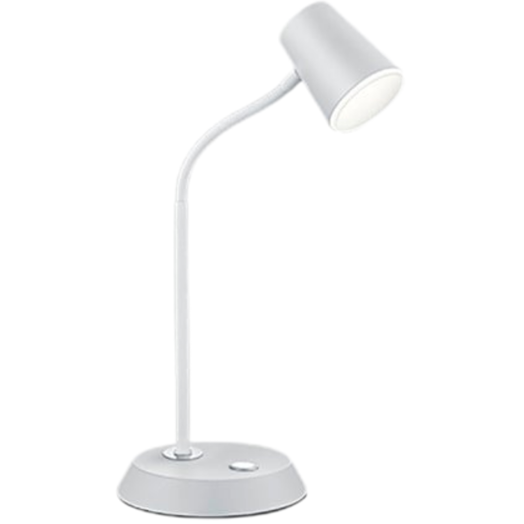 Trio Narcos led stolní lampa bílá 573190131 TR573190131 Trio