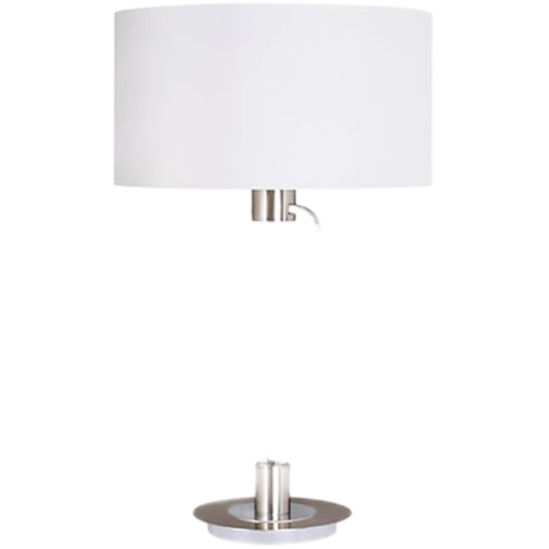 Trio Paris Ii stolní lampa nikl 500200107 TR500200107 Trio