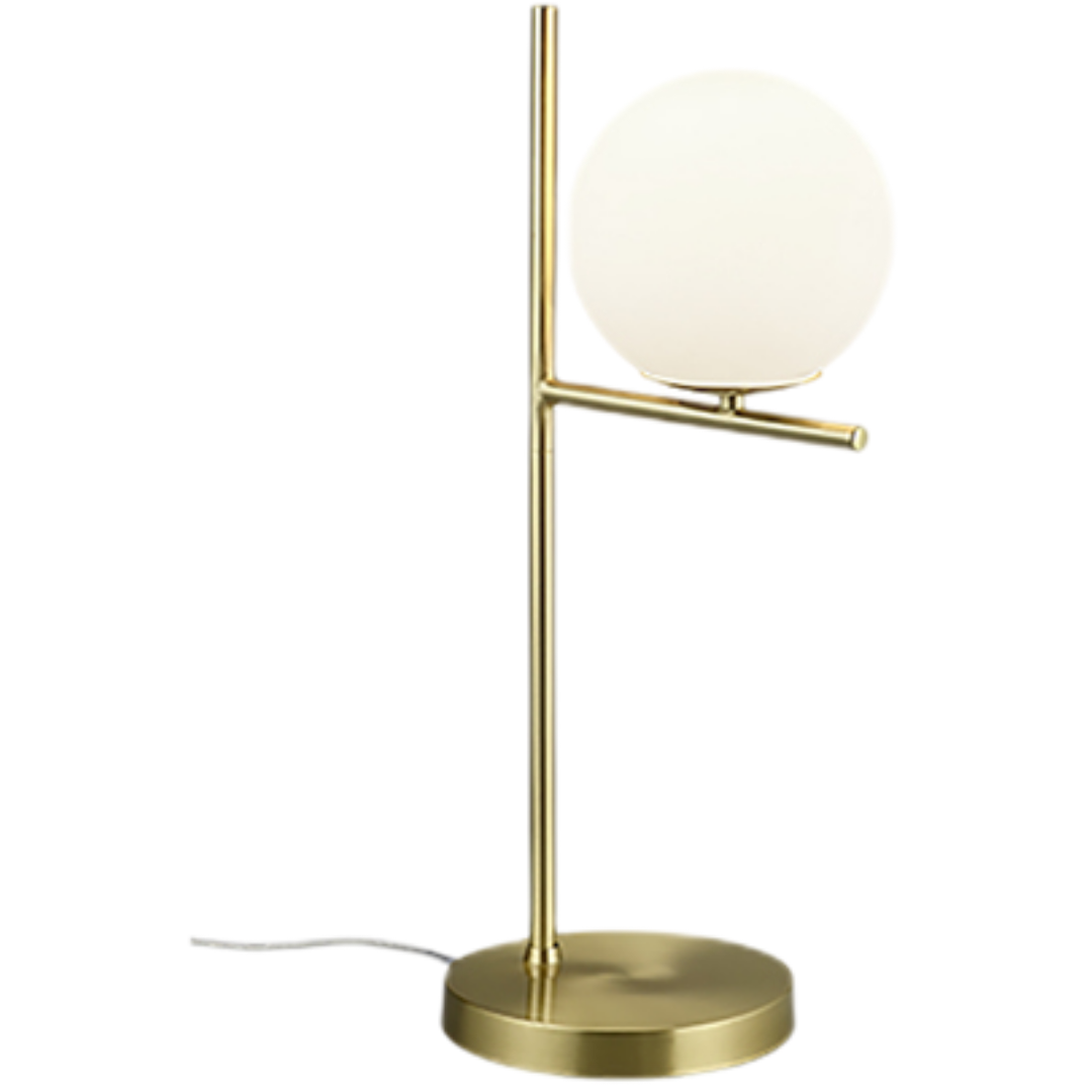 Trio Pure stolní lampa mosaz 502000108 TR502000108 Trio