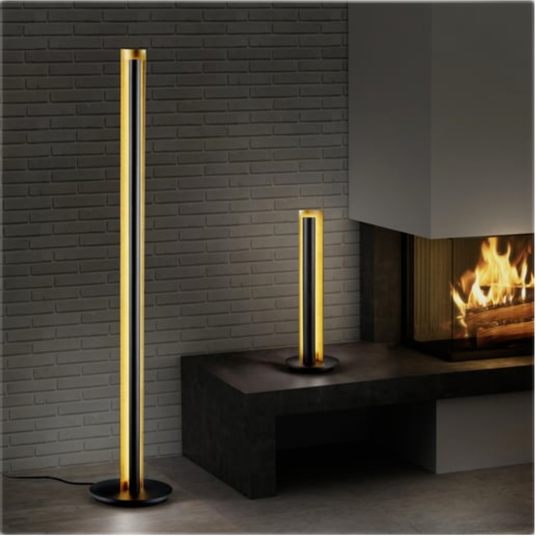 Trio Texel led stojací lampa černá 474410179 TR474410179 Trio