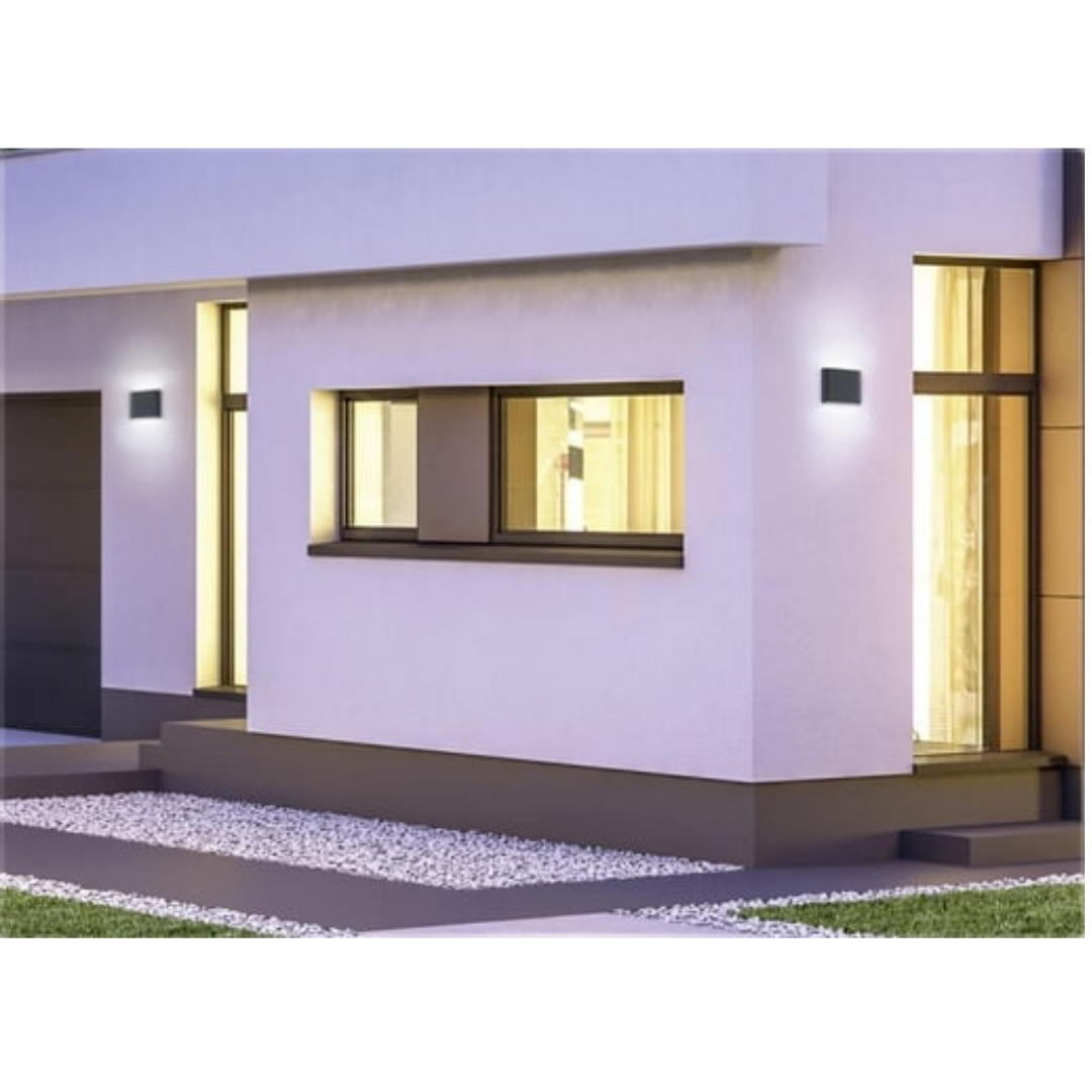 Trio Thames Ii led nástěnná lampa antracit 227560242 TR227560242 Trio