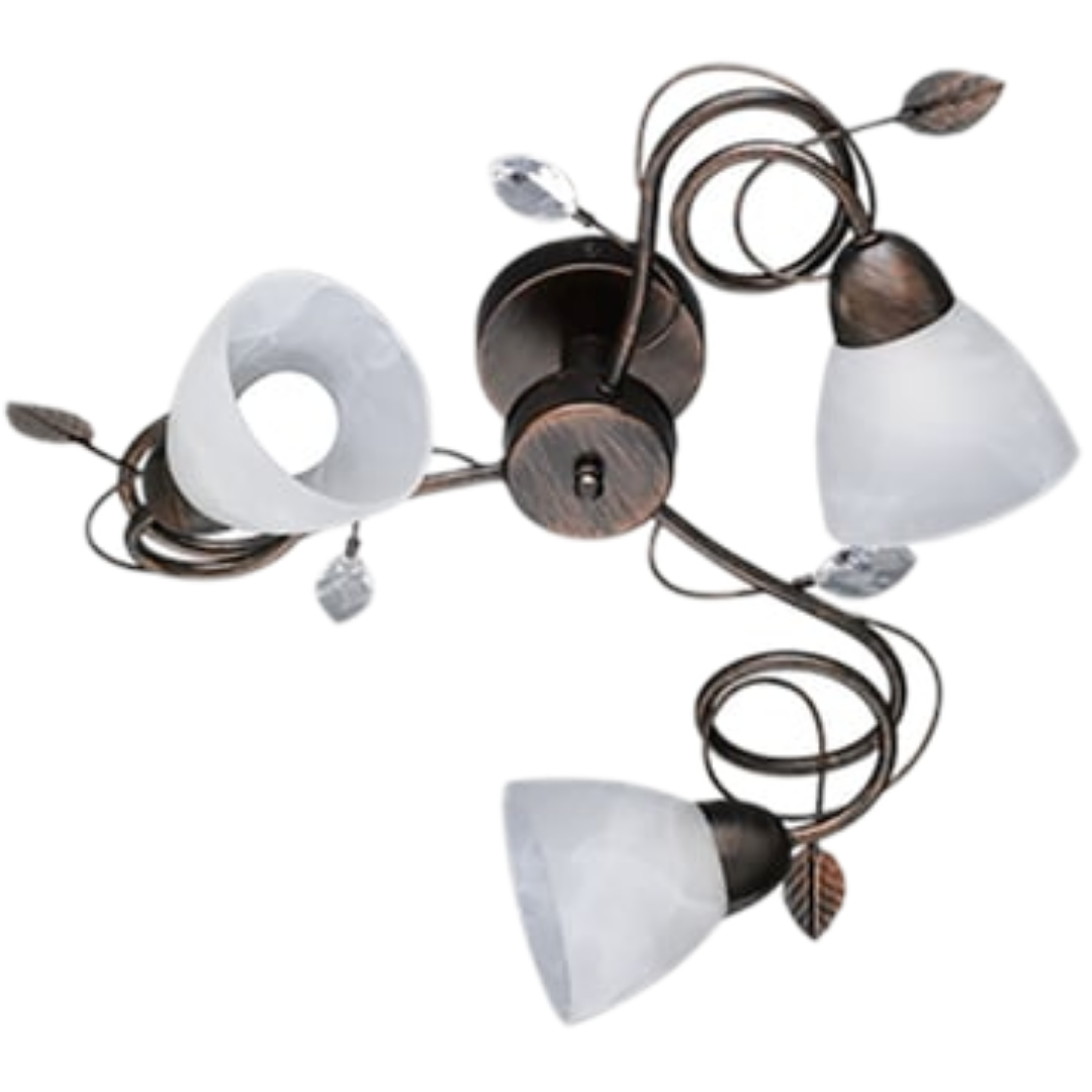Trio Traditio stropní osvětlení antique rust 600700328 TR600700328 Trio