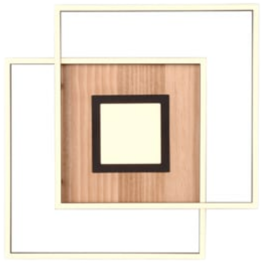 Trio Via led stropní osvětlení dřevodekor 620710330 TR620710330 Trio