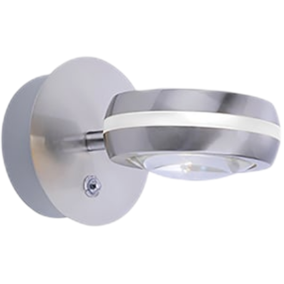 Trio Vista led nástěnná lampa nikl 255410207 TR255410207 Trio