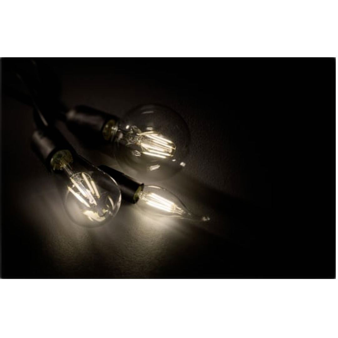 Trio Windstosskerze led žárovka transparent 990-4470 TR990-4470 Trio