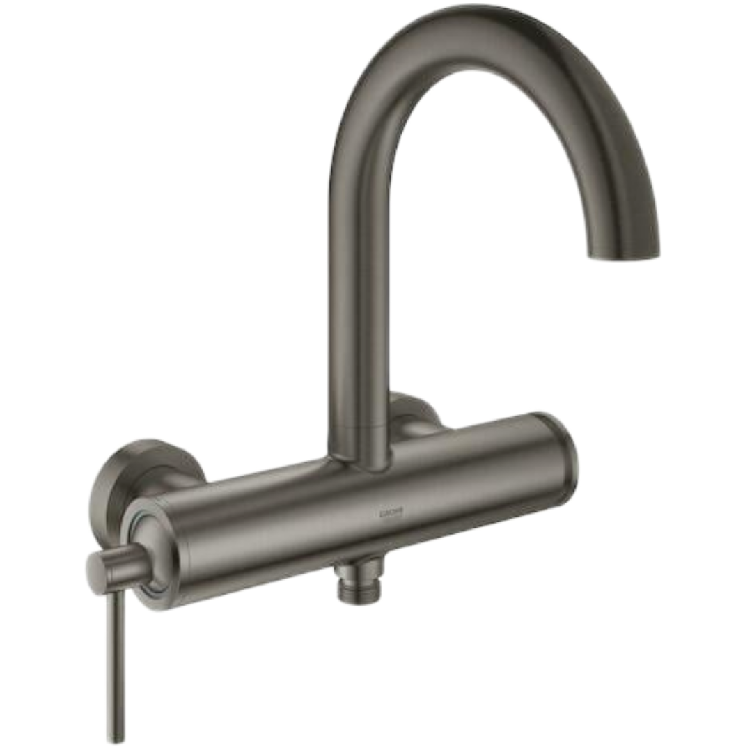 Vanová baterie GROHE Atrio bez sprchového setu 150 mm Brushed Hard Graphite 32652AL3 Grohe