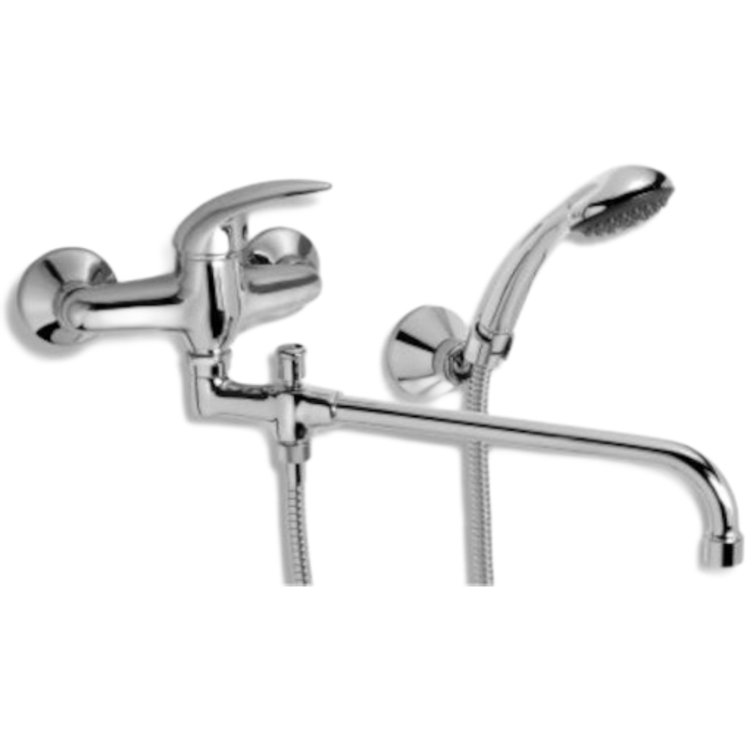 Vanová baterie Novaservis Metalia 55 se sprchovým setem 150 mm chrom 55036.0 Novaservis