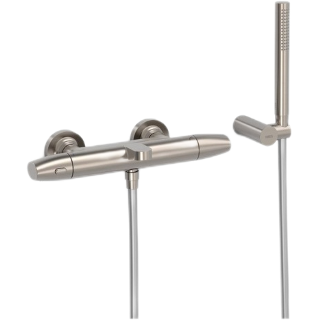 Vanová baterie TRES Over-Wall s vanovým setem 150 mm nerez 19017439AC TRES