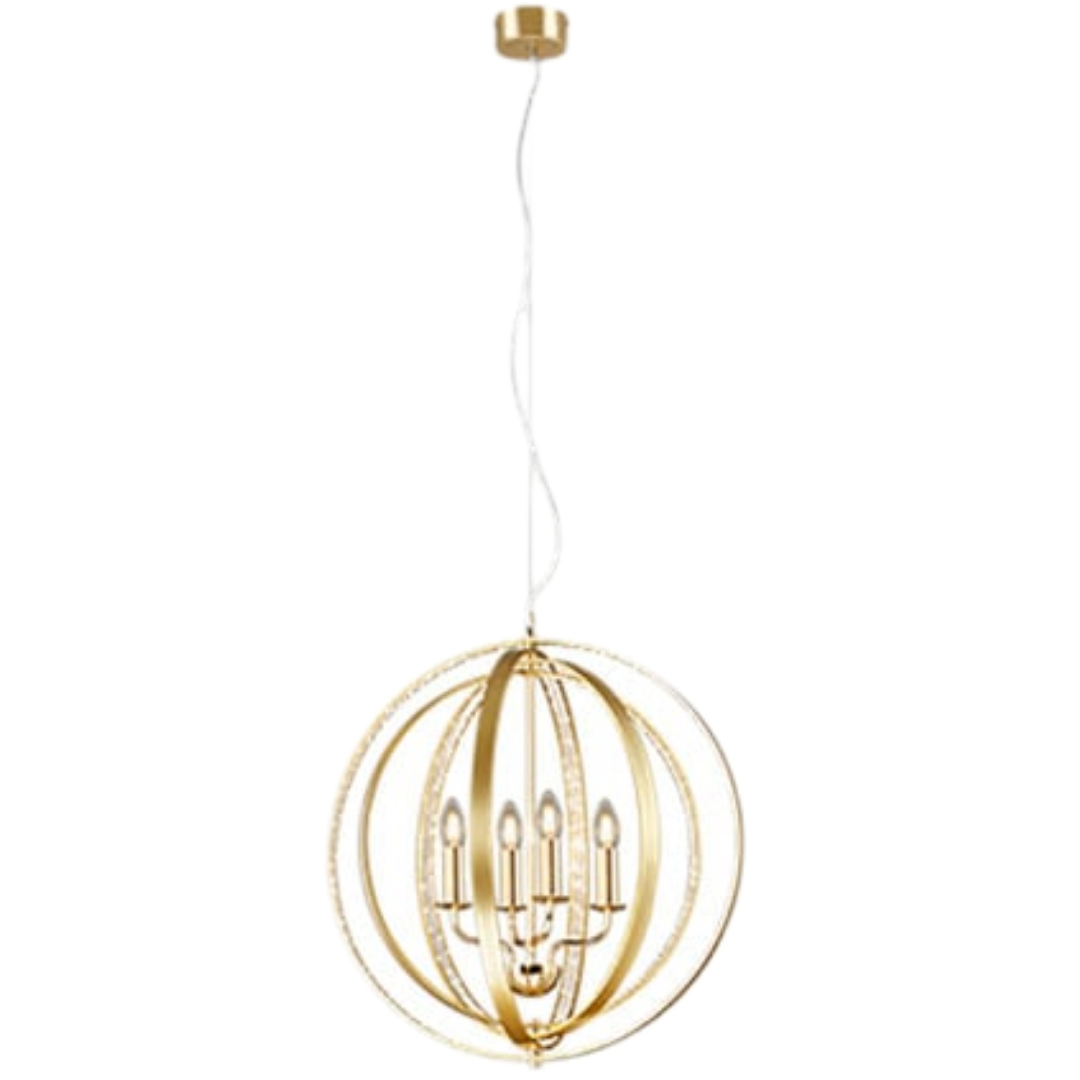 Trio Candela závěsné osvětlení mosaz 102000403 TR102000403 Trio