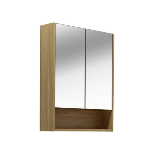 Zrcadlová skříňka Naturel Lucca 60x75 cm lamino dub LUCCA60CABD Naturel