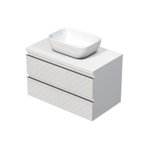 Koupelnová skříňka s krycí deskou SAT Cube Way 80x47