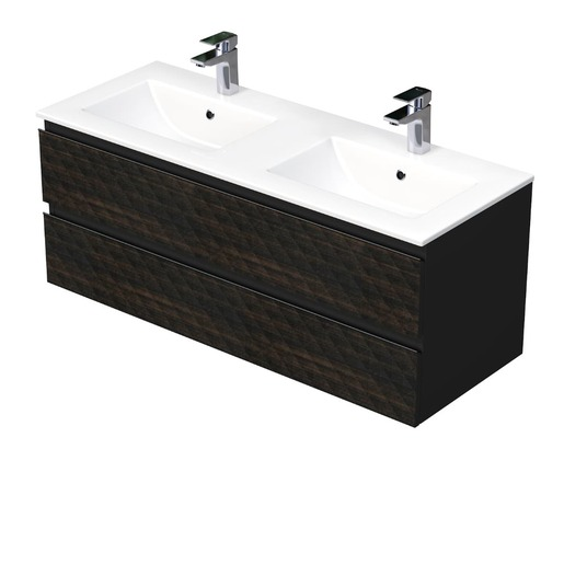 Koupelnová skříňka s umyvadlem SAT Cube Way 120x47
