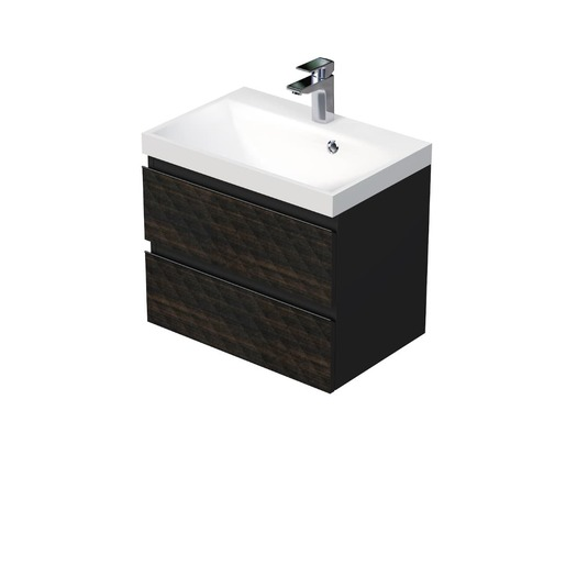 Koupelnová skříňka s umyvadlem SAT Cube Way 60x47