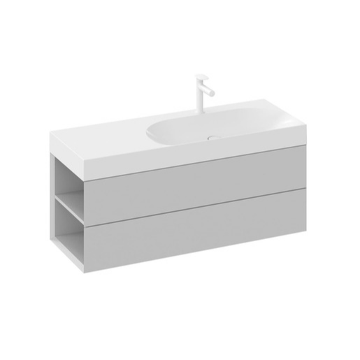 Ravak Lite skříňka pod umyvadlo bez umyvadla 120x43x45 cm smoke grey X000001883 Ravak