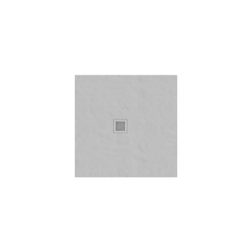 Ravak Slate Pro sprchová vanička čtvercová 80x80 cm litý mramor smoke grey XA03443O010 Ravak