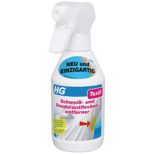 HG odstraňovač skvrn od potu 250 ml HGOSPD HG