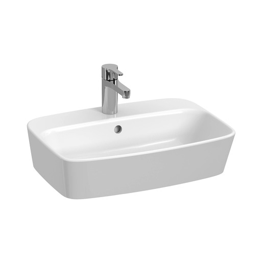 Jika Lyra Plus umyvadlo na desku 55x40 cm otvor pro baterii uprostřed H8183820001041 Jika
