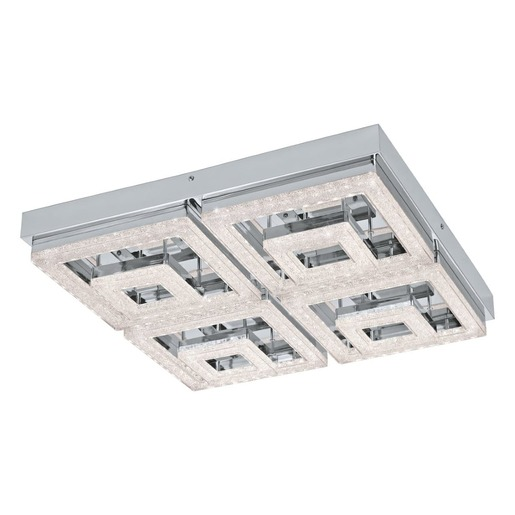 LED Stropní osvětlení Eglo FRADELO chrom 95661 Eglo